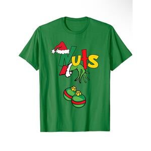 Men’s Nuts  Funny Christmas T-Shirt Size Small New